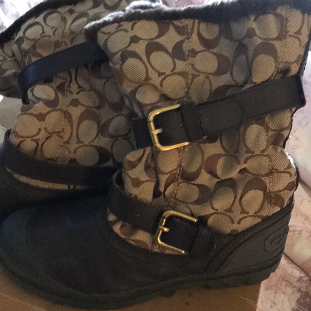 Coach boots.